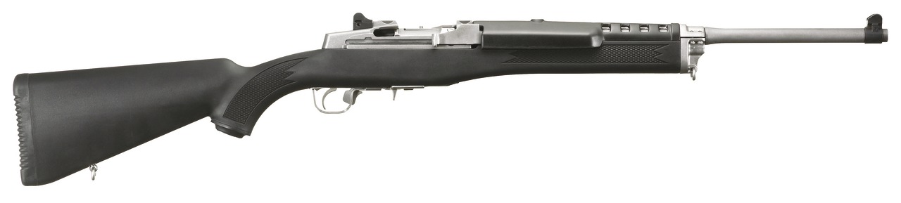 CARA RUGER K-MINI-14 222R REPETITION MANUELLE - STAINLESS ET CROSSE SYNTHETIQUE Ruger