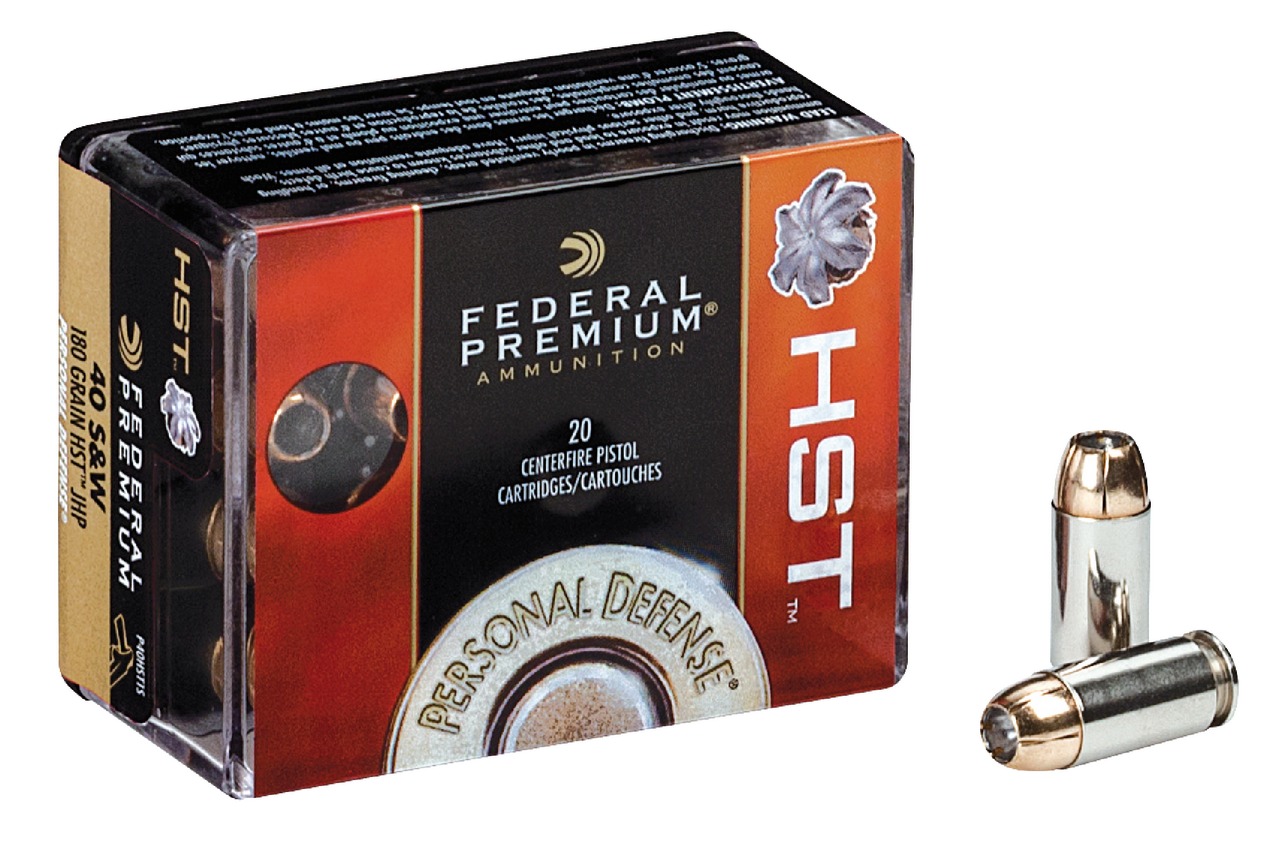 CART FEDE 40S&W 180GR HST JHP "PERSONAL DEFENSE" P40HST1S Federal