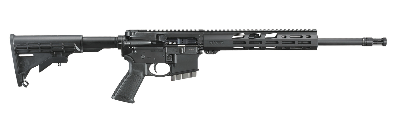 CARA RUGER AR-556  MPR 5.56 NATO CANON 16.1" 40.94CM CHARGEUR 10 CPS 1/2-28 (1C) Ruger