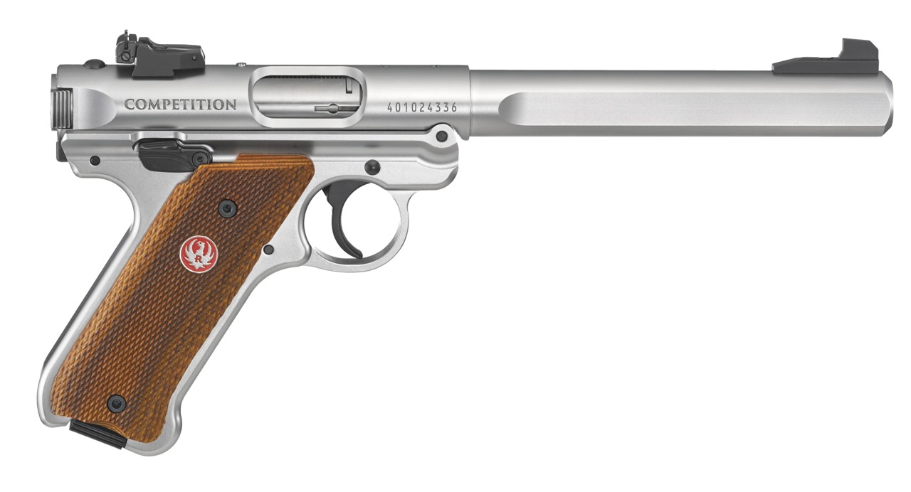 PIST RUGER MARK IV .22LR 6.88" 10CPS INOX COMPETITION 40112 (2C)