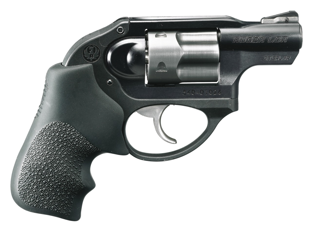 REV RUGER LCR 38SPECIAL+P 5COUPS CANON  48MM POIGNEE HOGUE Ruger