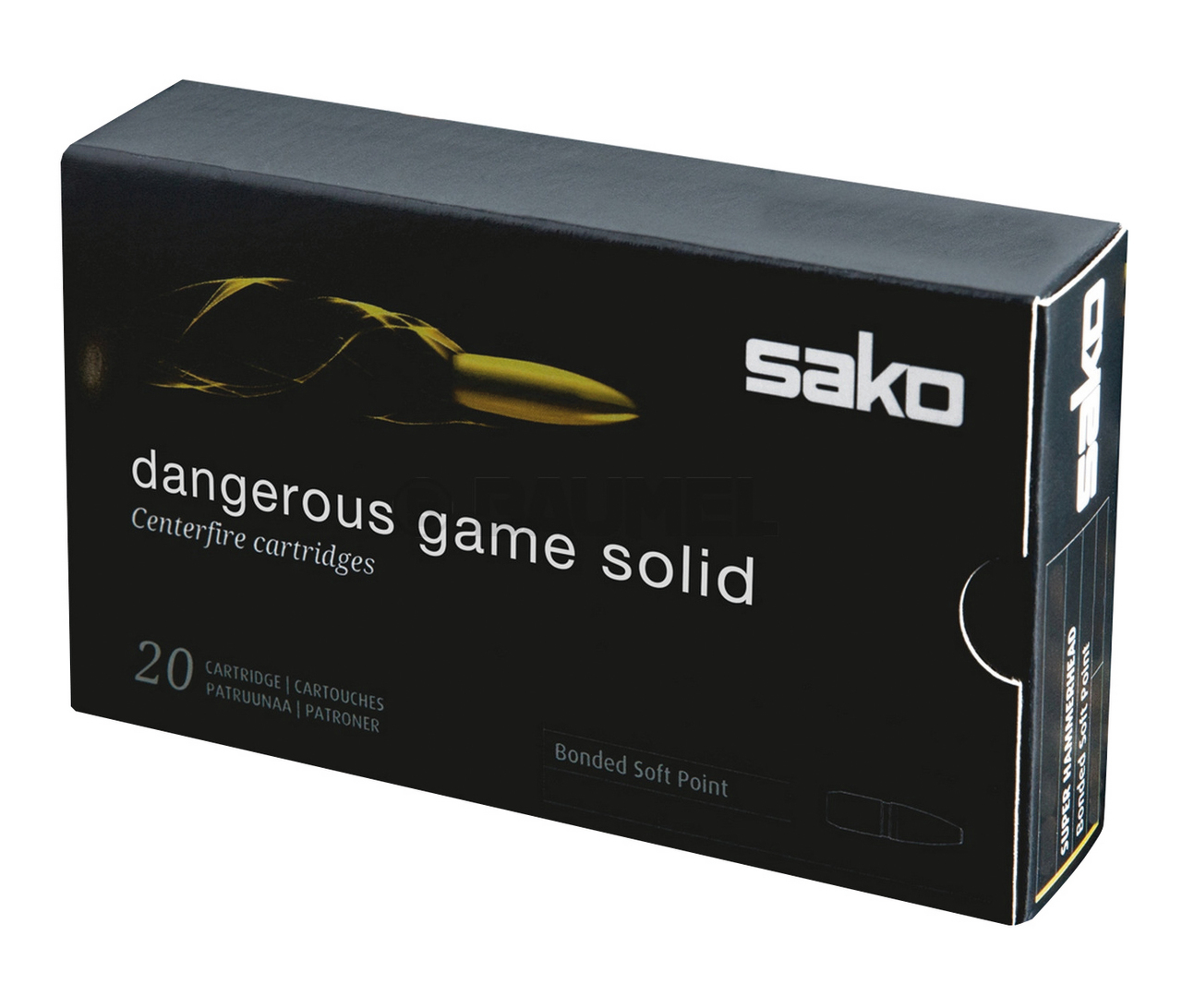 CART SAKO 9.3X66 18.5G 286GR RAMEHEAD SD  501D Sako