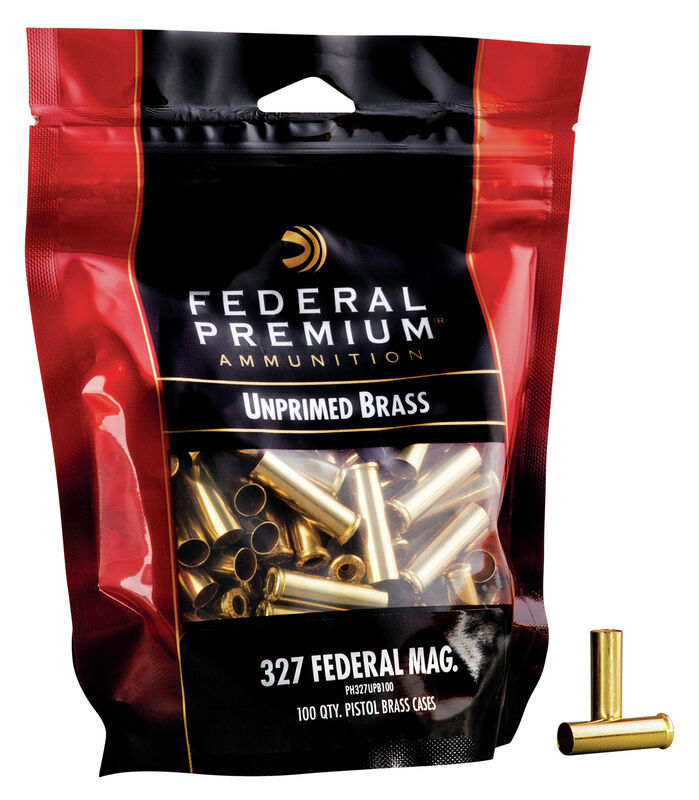 DOUILLE FEDERAL 327 FED MAG - UNPRIMED BRASS PH327UPB100 Federal
