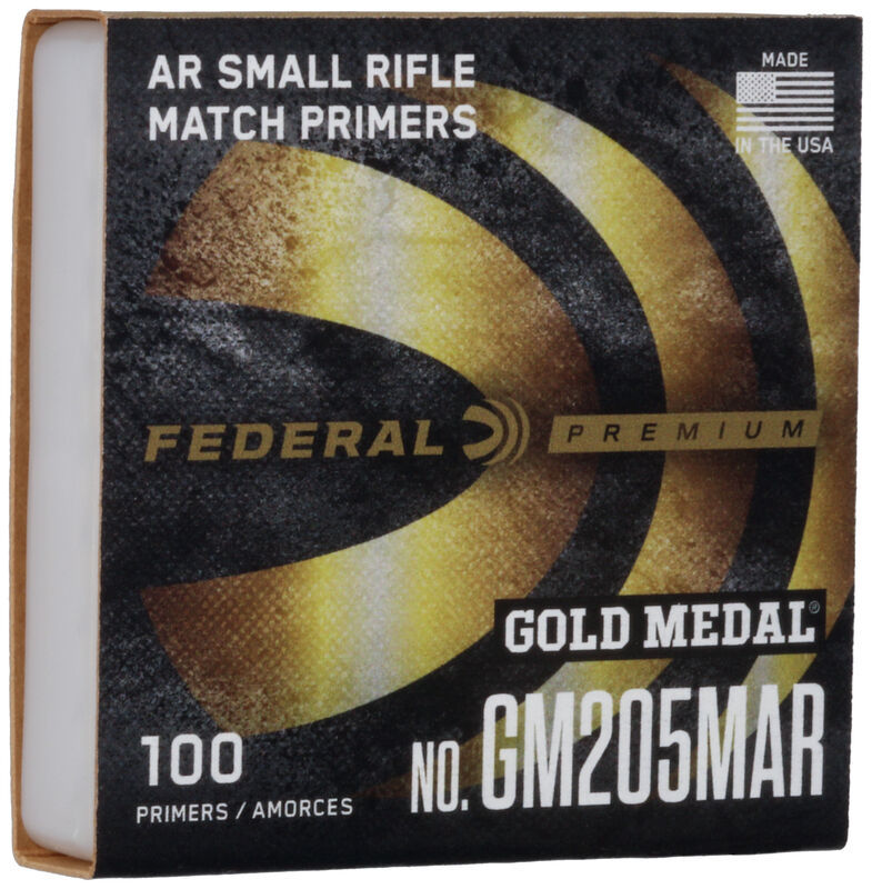 AMORCE FEDE SMALL RIFLE PRIMER - "AR RIFLE" GM205MAR Federal